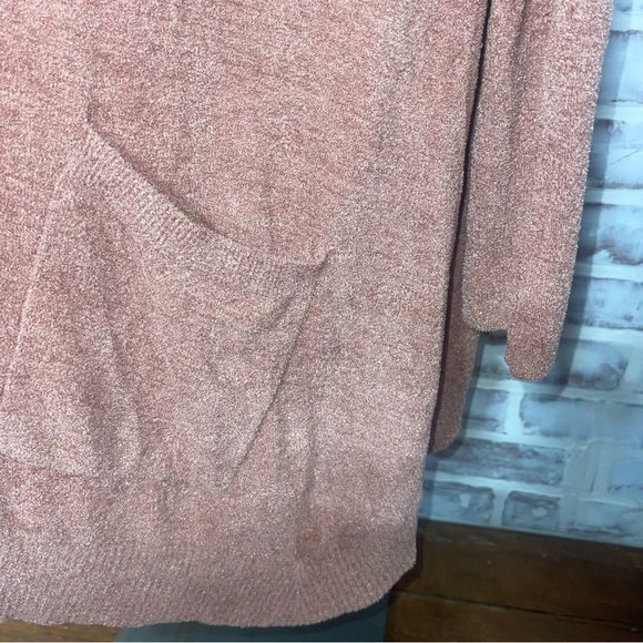 Barefoot Dreams Women's Cardigan in Rust women’s large - Picture 4 of 5